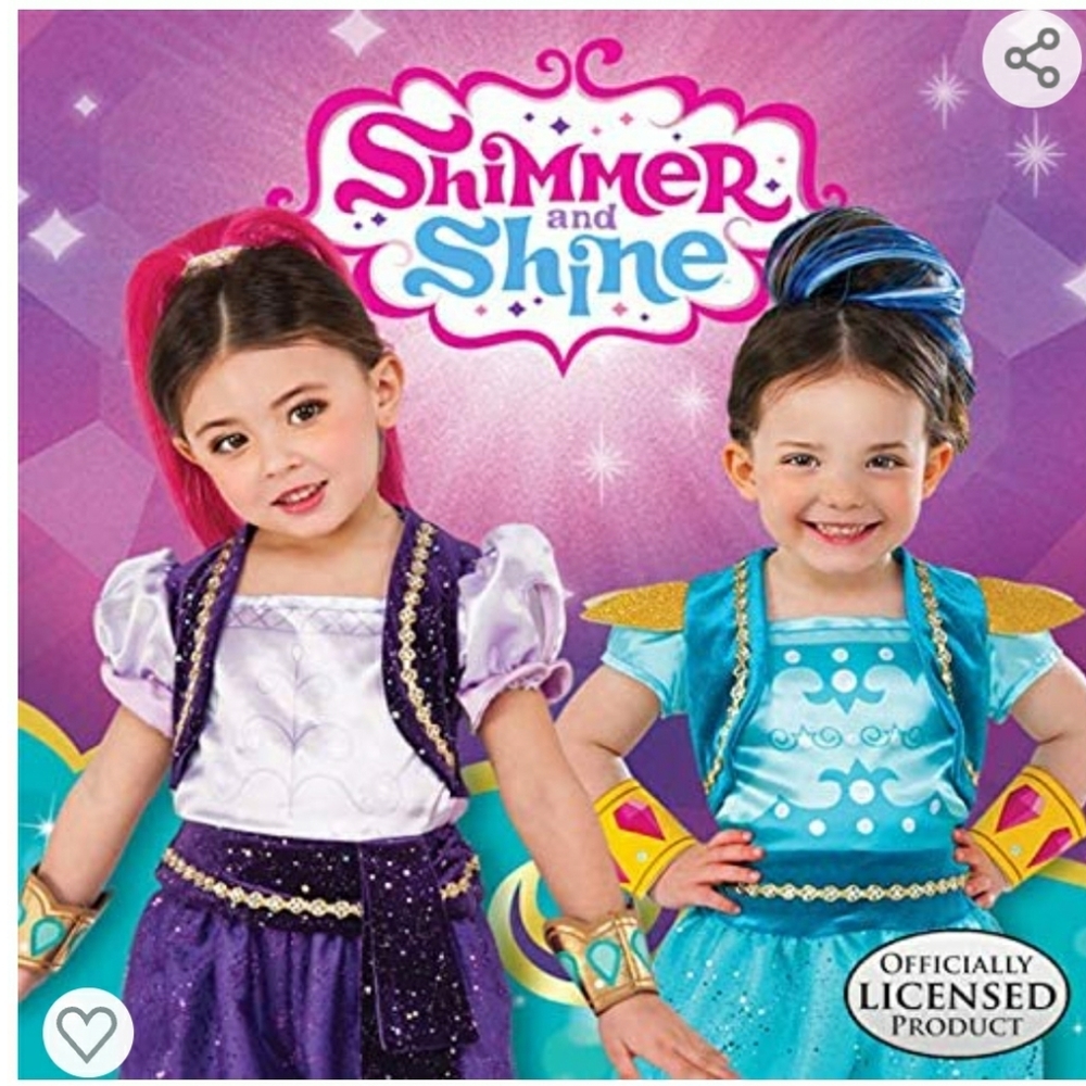 Shimmer and shine jumpsuit with headpiece Xs/s